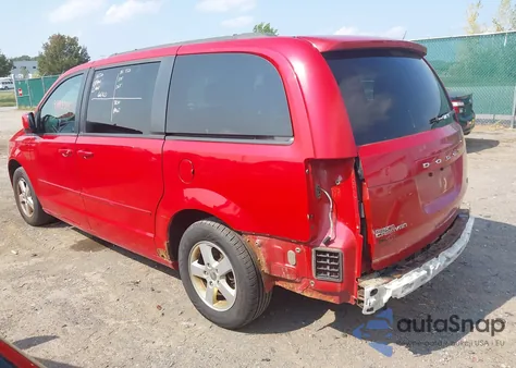 2012 Dodge Grand Caravan Sxt from USA, damaged, VIN 2C4RDGCG0CR377774